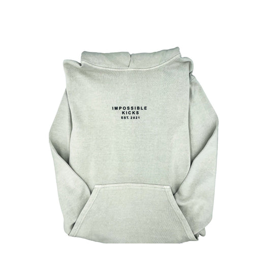 Impossible Kicks Embossed HD Hoodies, Lunar Rock
