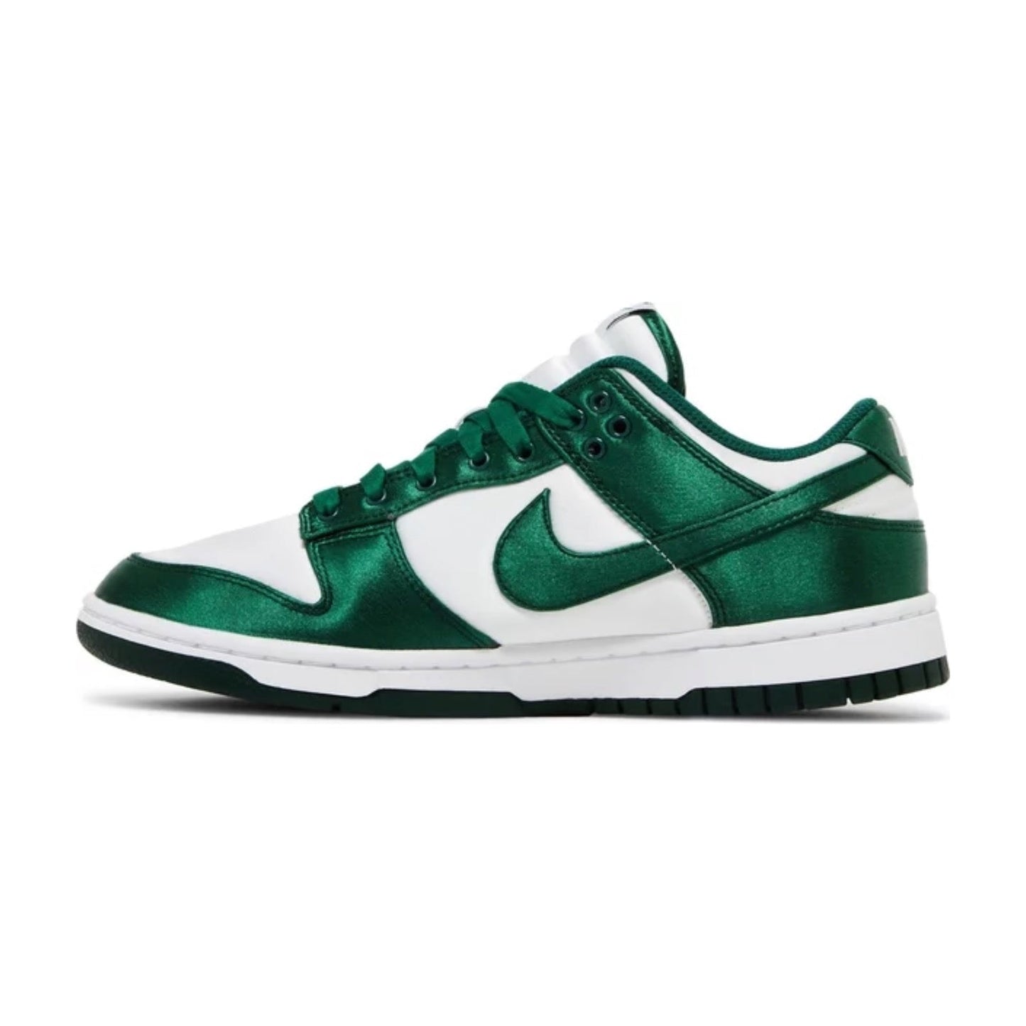 Women's Nike Dunk Low, Satin Green