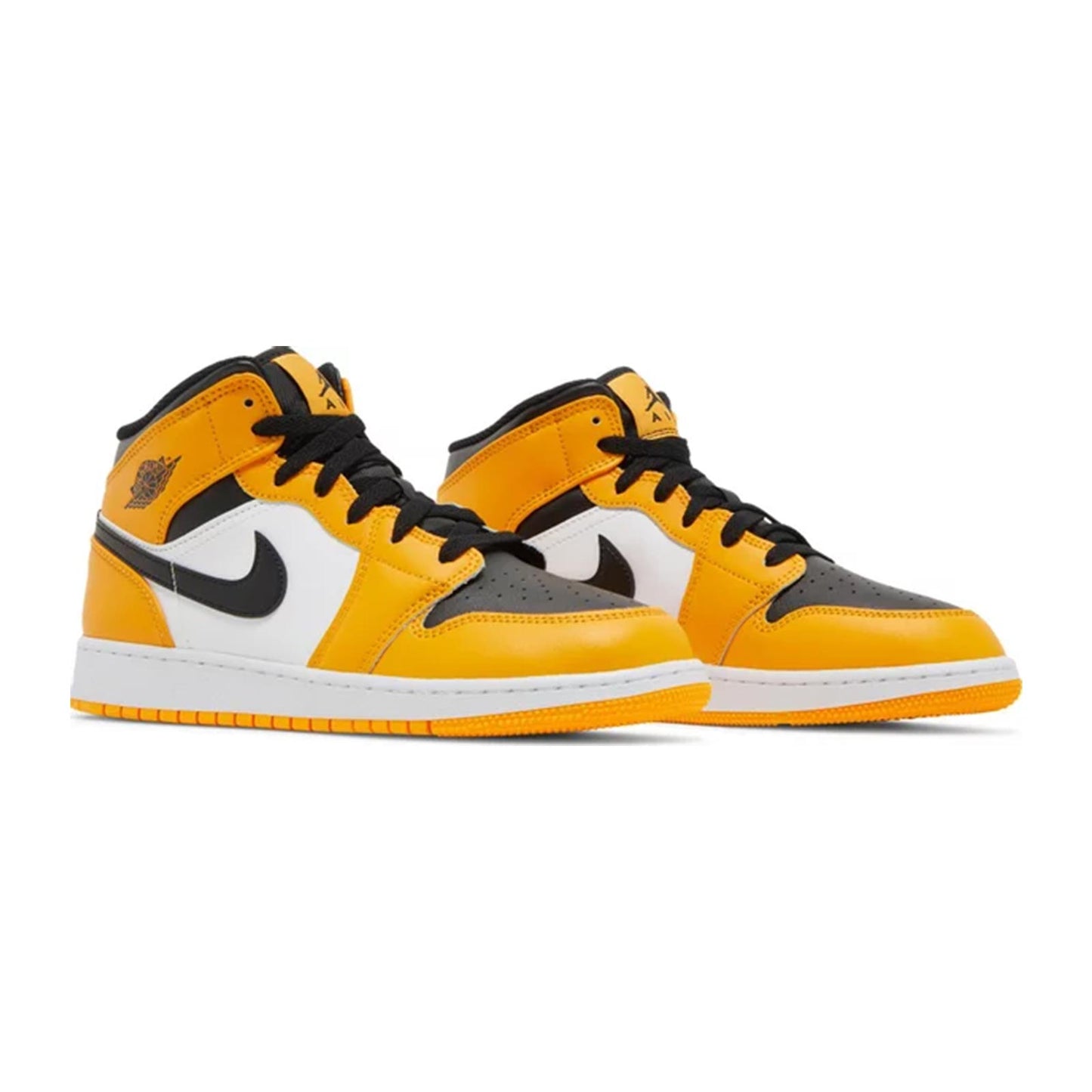 Air Jordan 1 Mid (GS), Reverse Yellow Toe