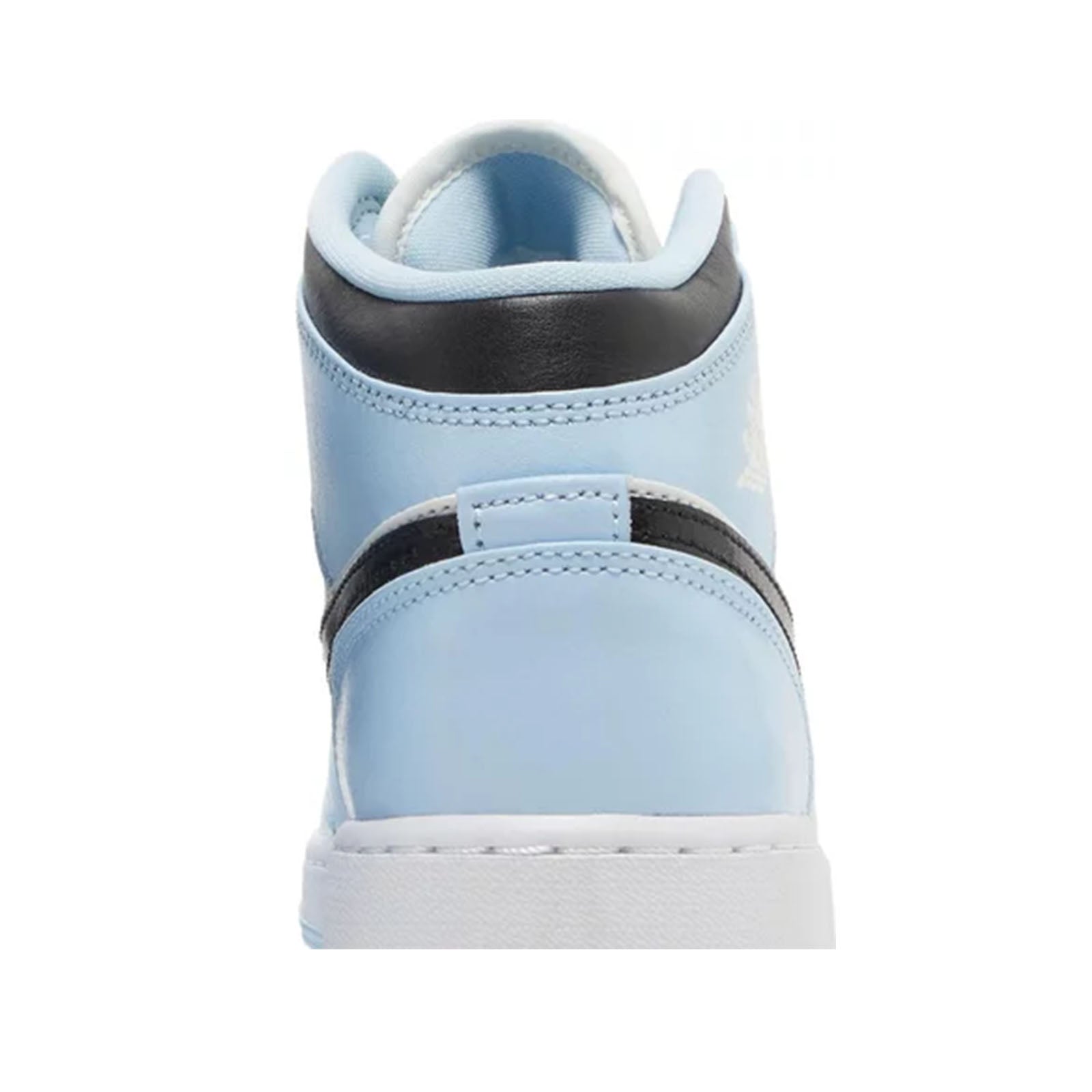 Air Jordan 1 Mid (GS), White Ice Blue