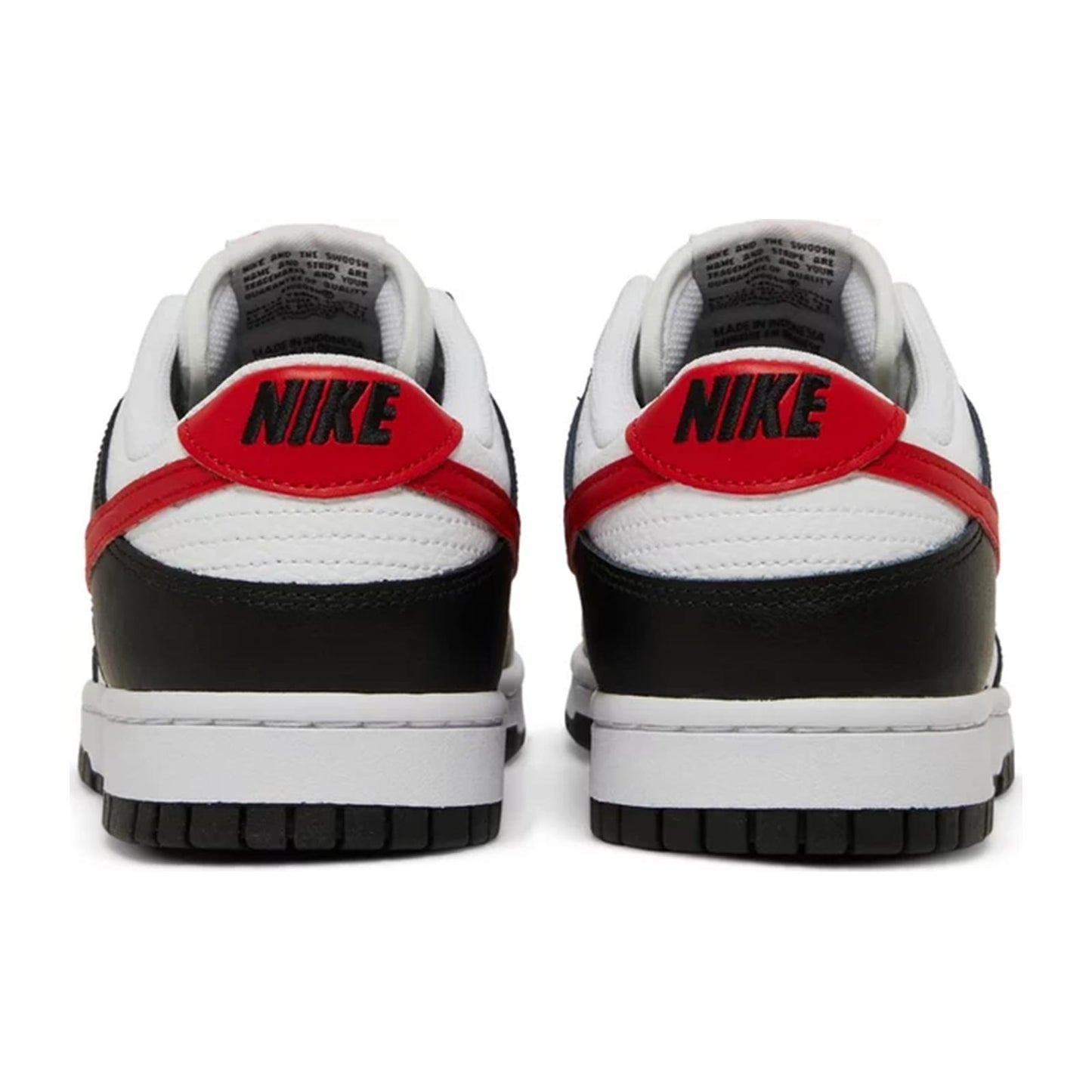 Nike Dunk Low, White Black Red