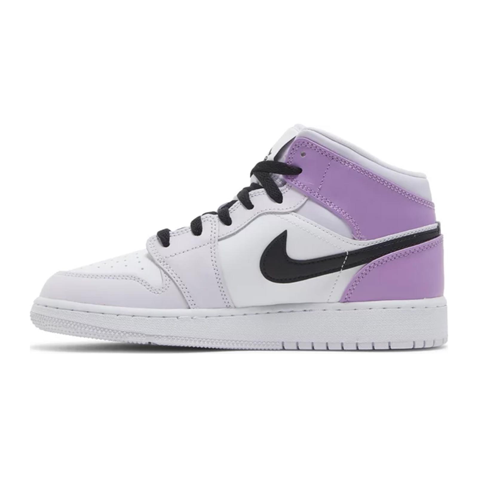 Air Jordan 1 Mid (GS), Barely Grape