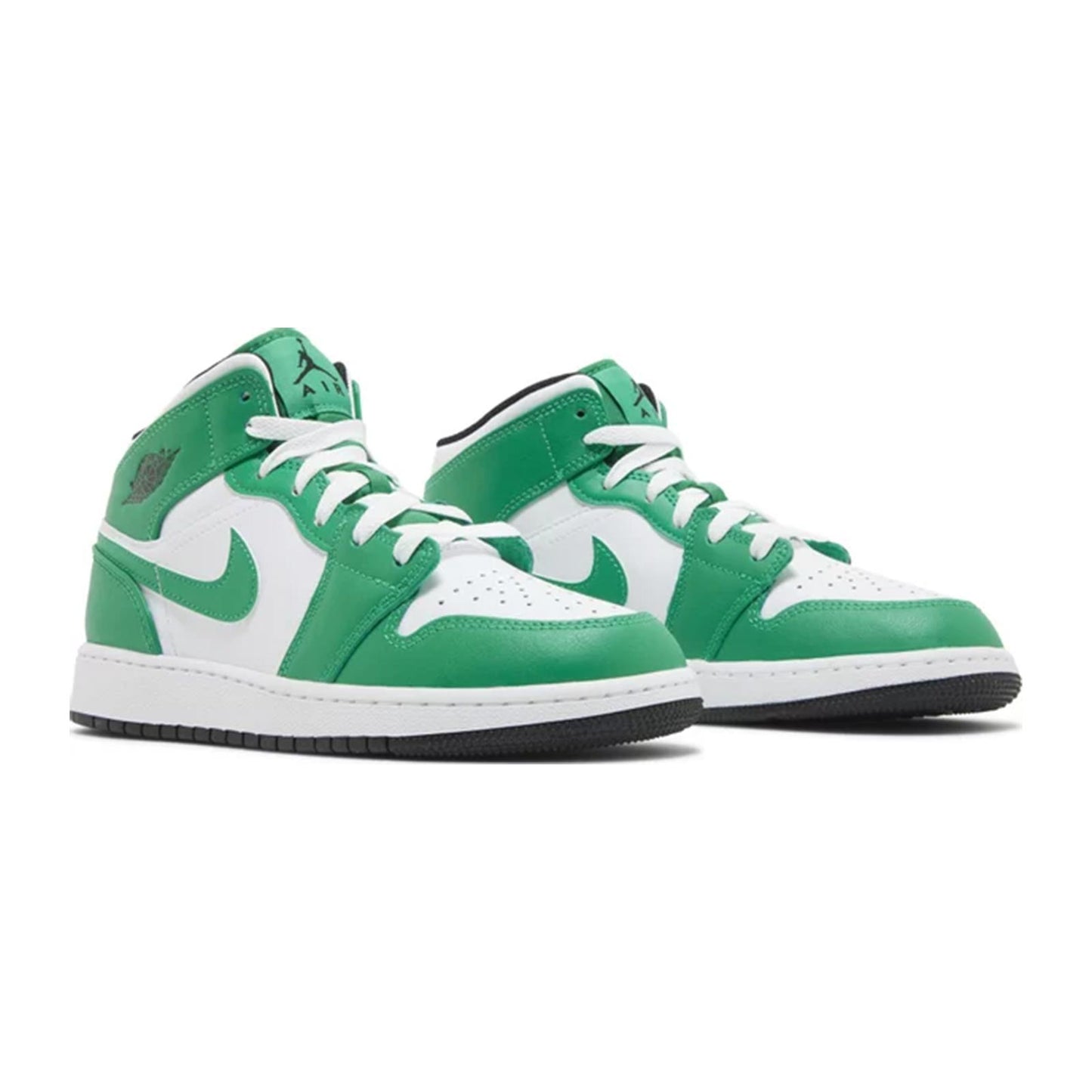 Air Jordan Series Mid Men's Shoes Green (GS), Lucky Green