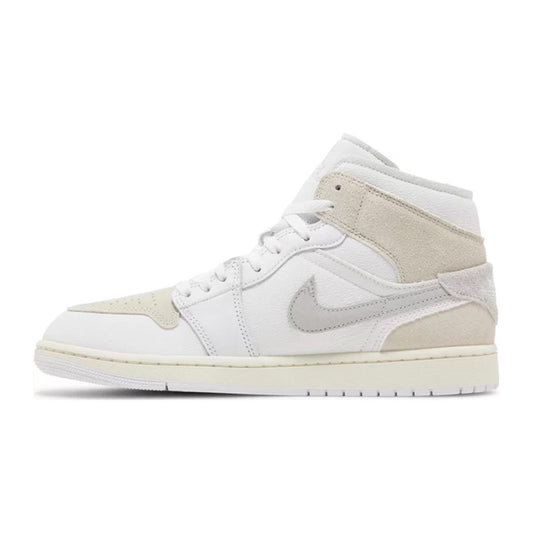 Air Jordan 1 Mid (GS), SE Craft Inside Out White Sail hover image