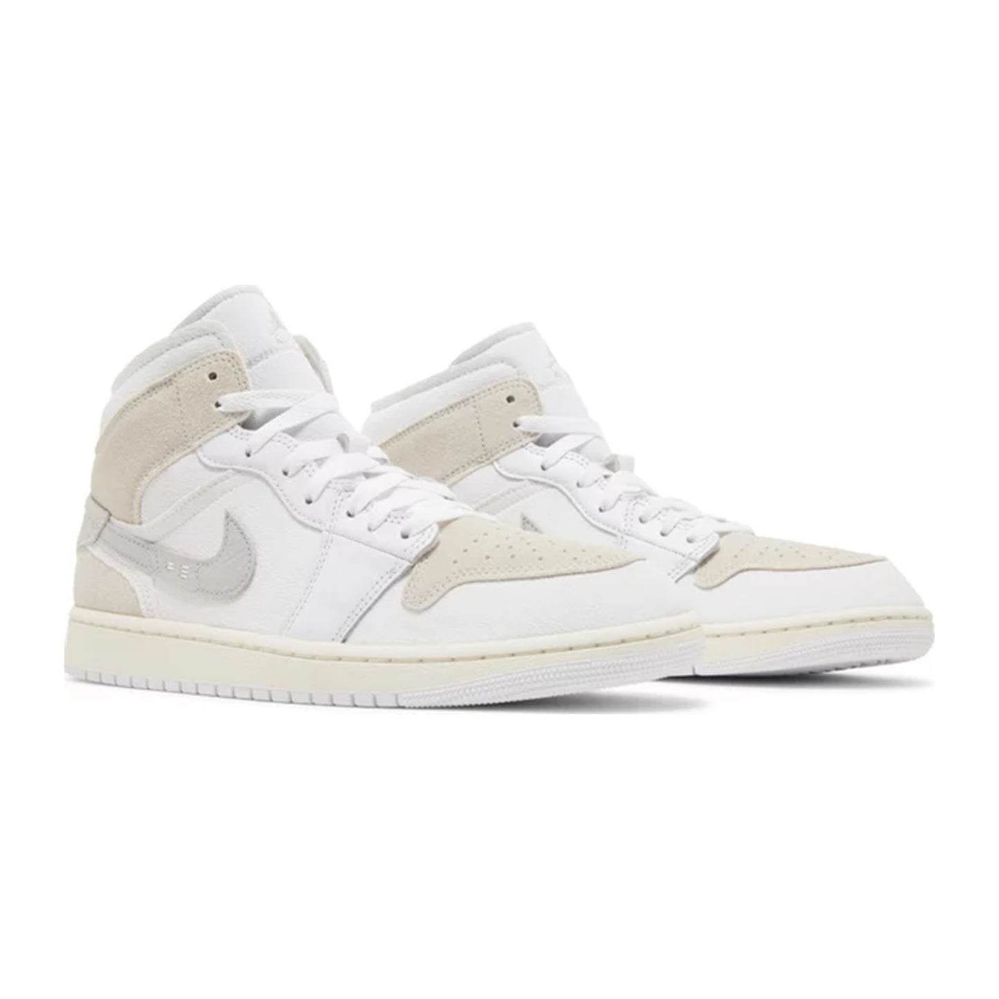 Air Jordan 1 Mid (PS), SE Craft Inside Out White Sail