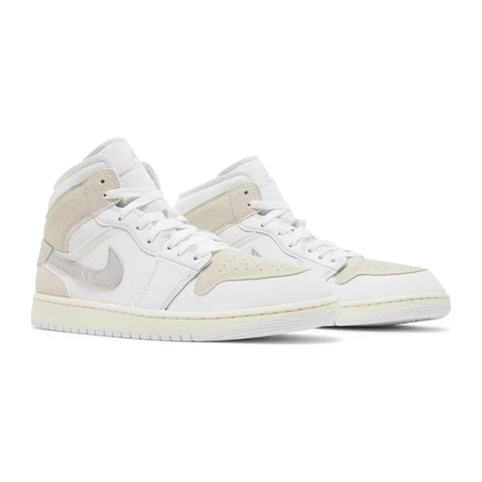 Air Jordan 1 Mid (PS), SE Craft Inside Out White Sail