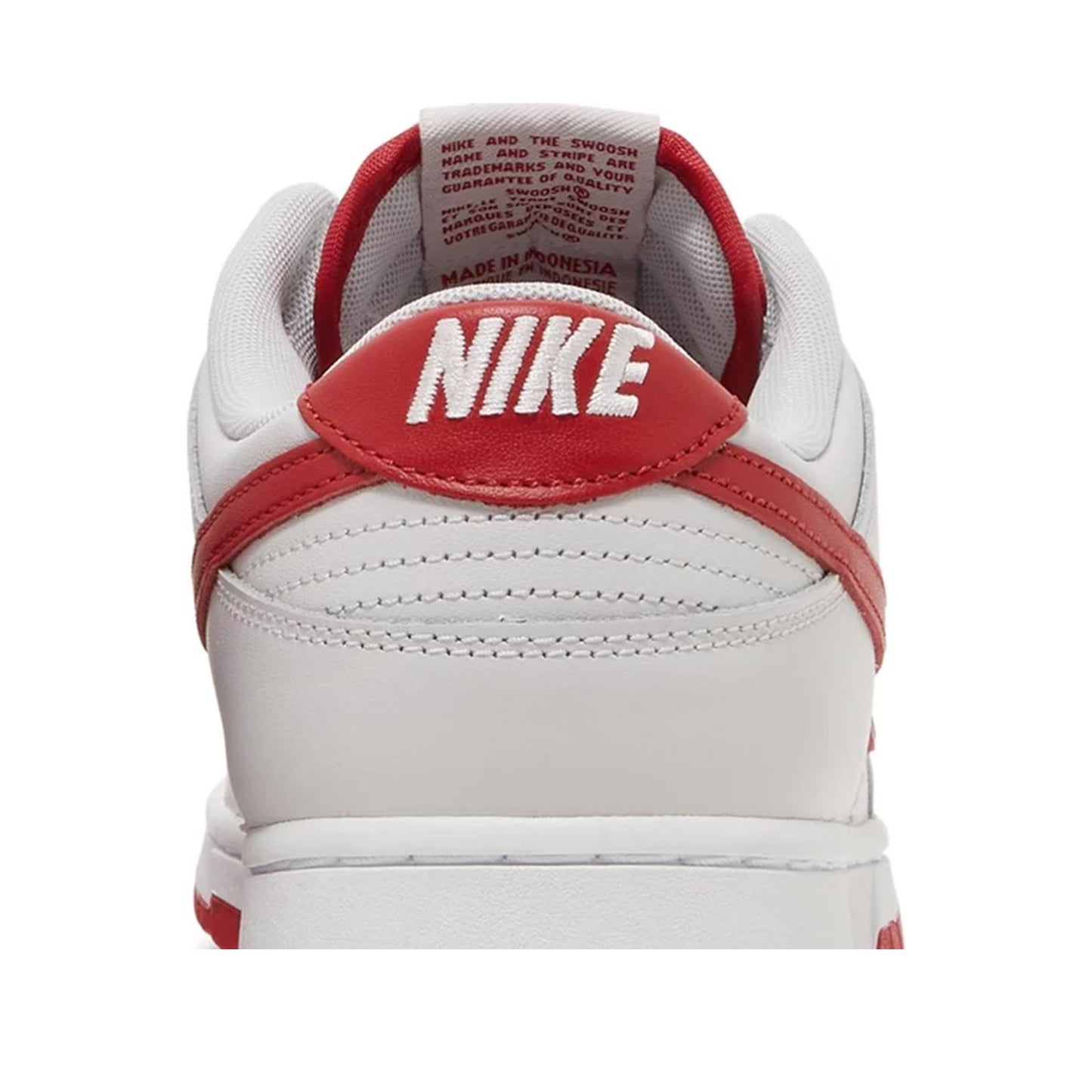 Nike Dunk Low, Vast Grey Varsity Red