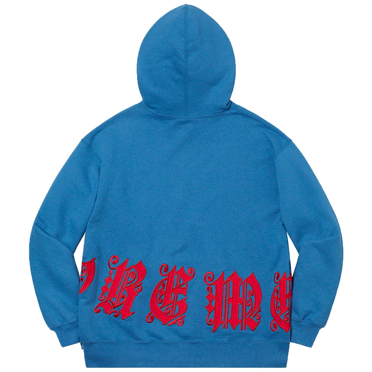 Supreme Old English Wrap Hooded Sweatshirt Mens Style : Ss21sw27