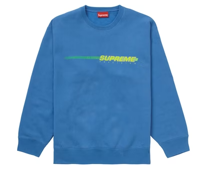 Supreme Precision Crewneck Pale Royal