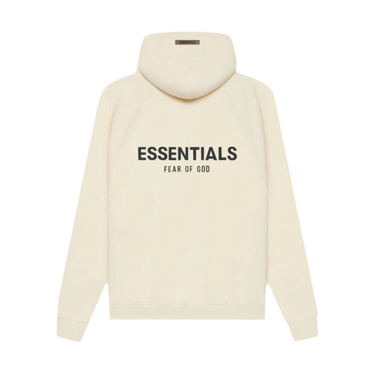 Fear Of God Essentials Back Logo Fleece Pullover Hoodie Mens Style : 614241