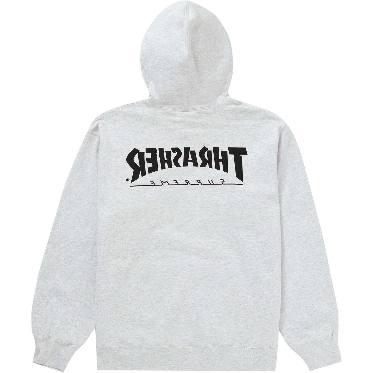 Supreme Thrasher Hooded Sweatshirt Ash Grey