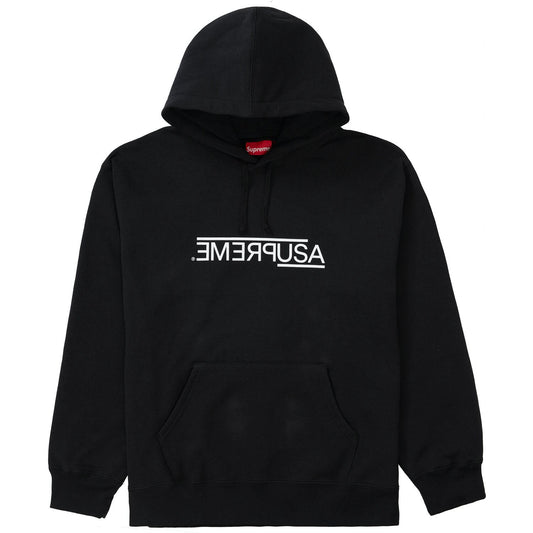 Supreme USA Hooded Sweatshirt Black