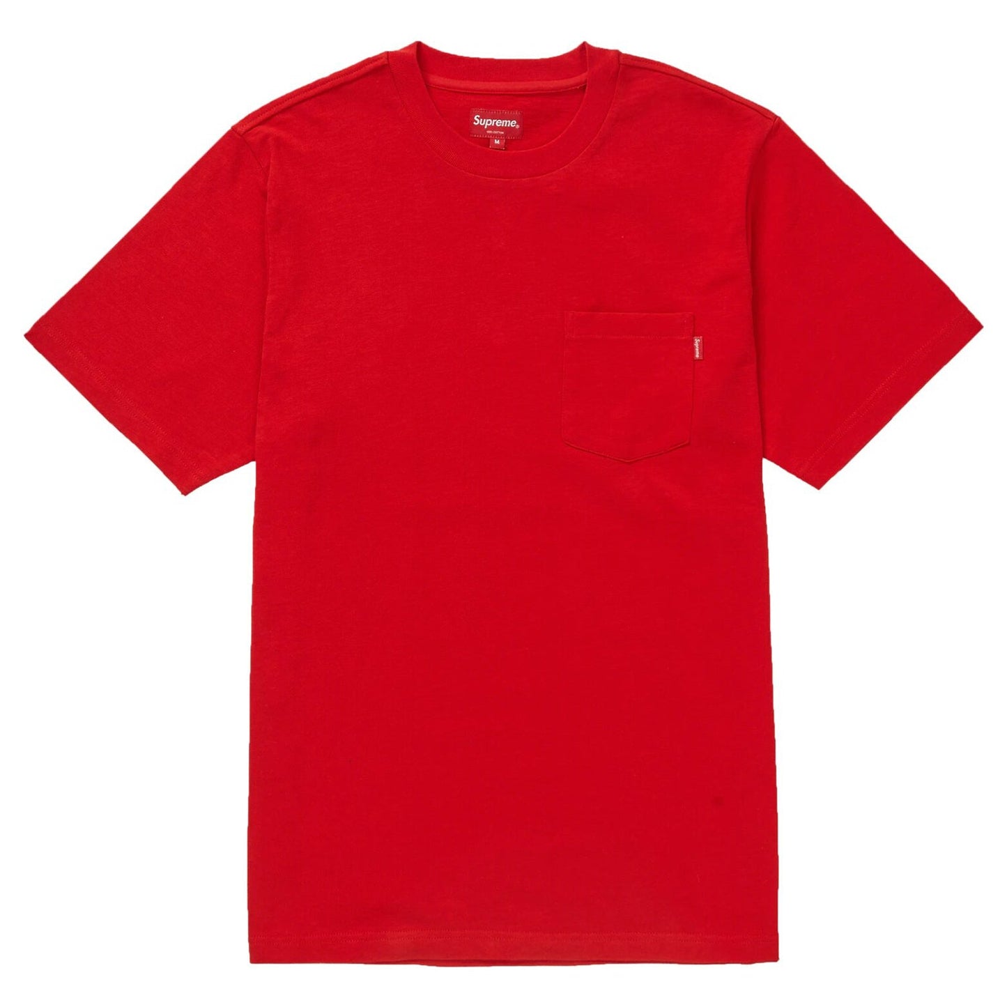 Supreme S/S Pocket Tee red