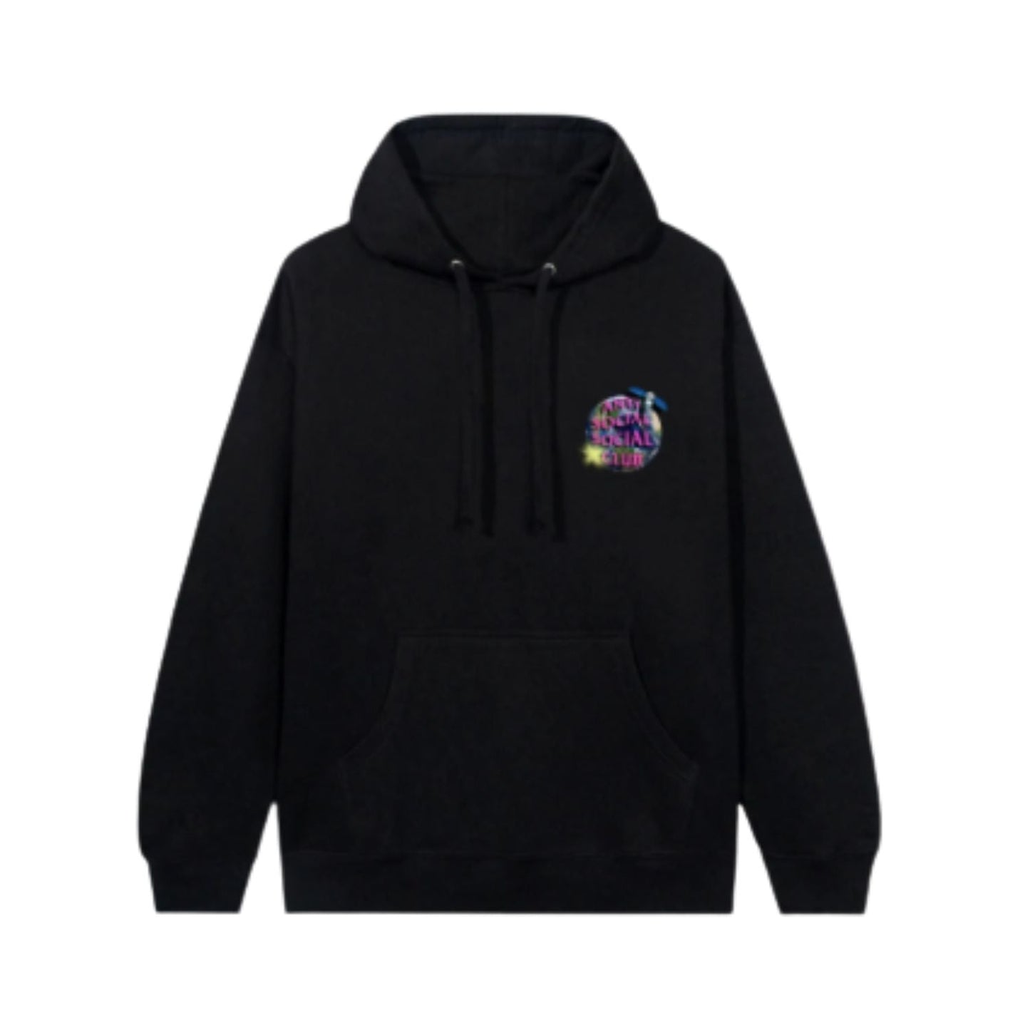 Anti Social Social Club Worldwide Hoodie Black