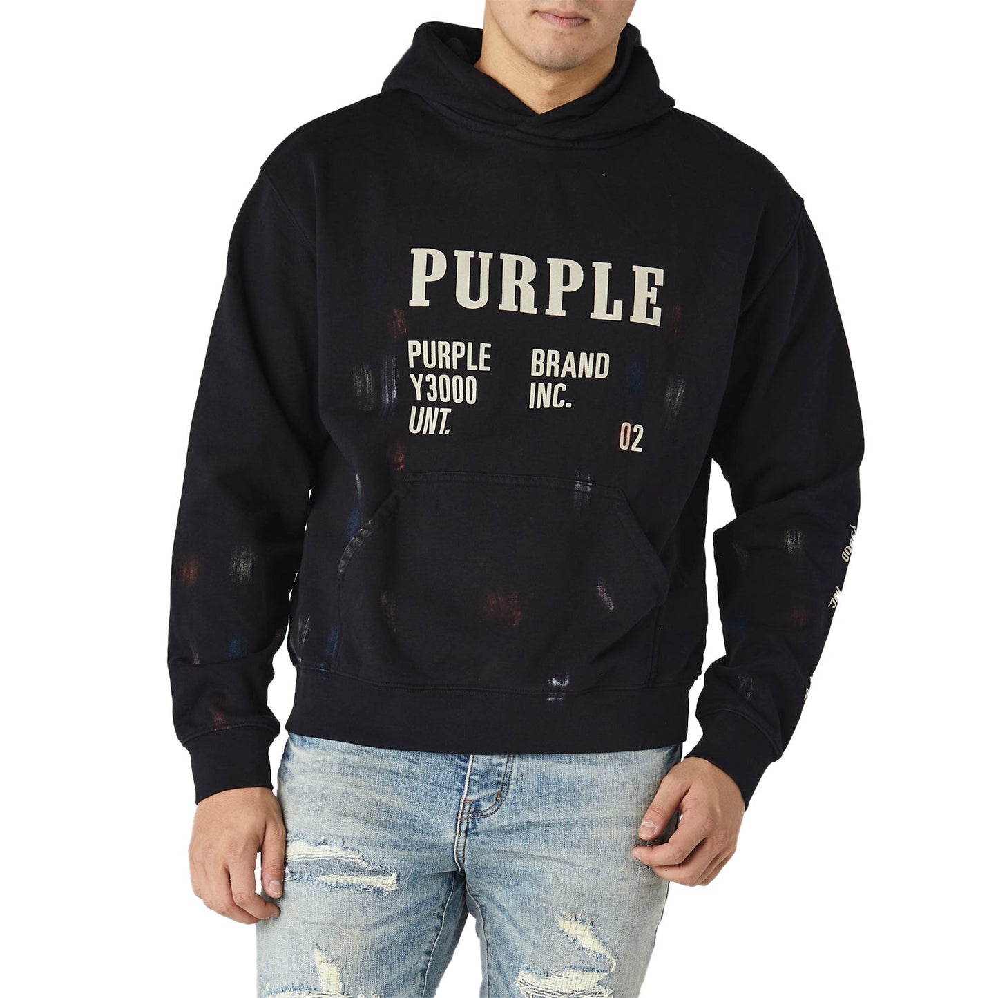 Purple-brand Artifact Silicon Hoodie Mens Style : P404-aspb122