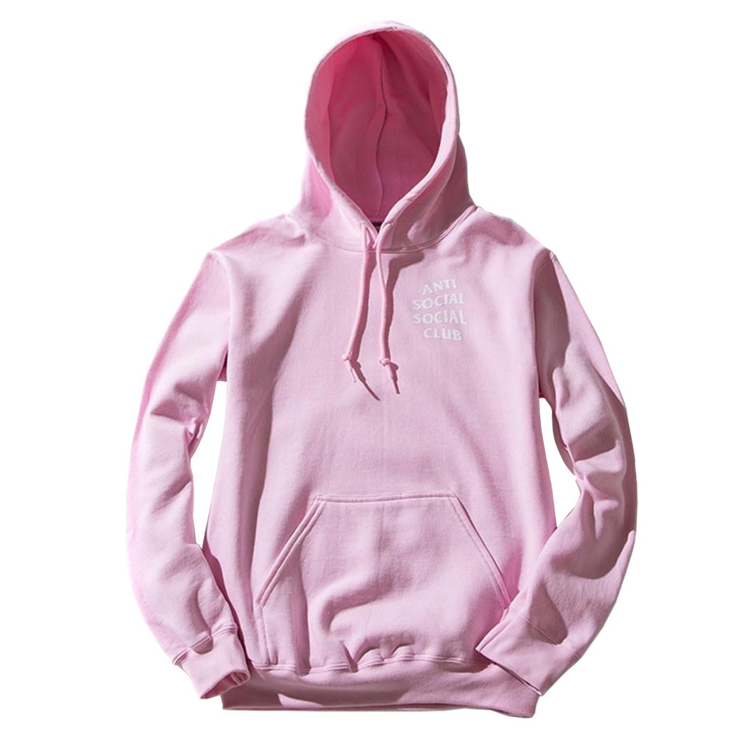 Anti Social Social Club Know You Better Hoodie Pink