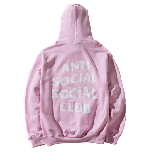 Anti Social Social Club Know You Better Hoodie Pink