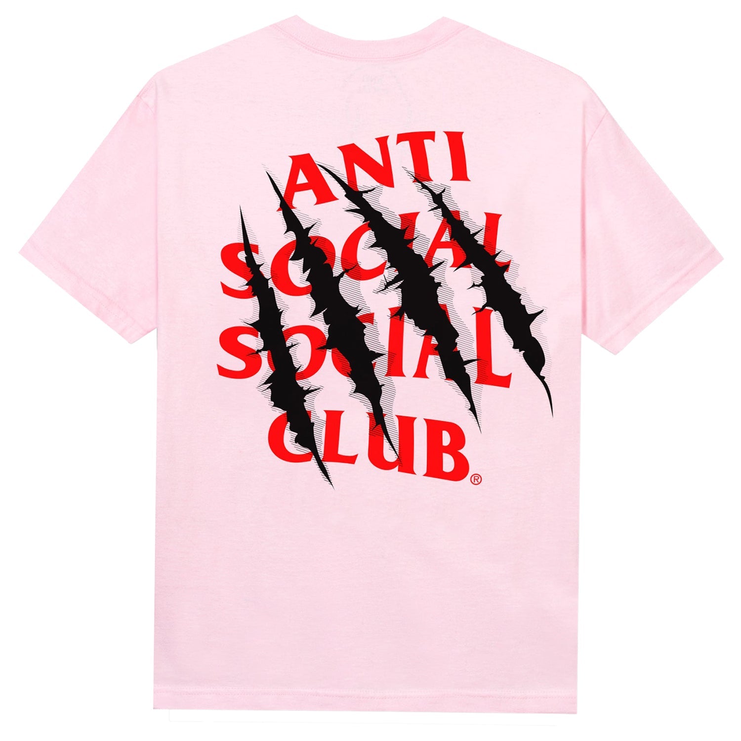 Anti Social Social Club After Us T shirt Pink Impossible Kicks