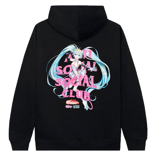 Anti Social Social Club x Good Smile Racing Hatsune Miku Hoodie Black hover image