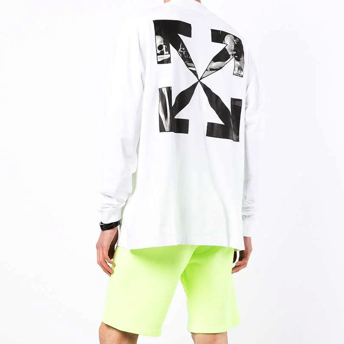 Off-white Caravag Arrow Over Mocknsc Mens Style : Omab032c99jer00