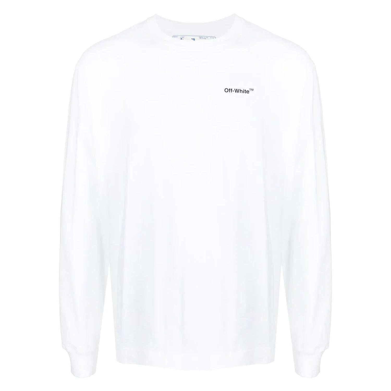 Off-white Caravag Arrow Skate L/s Tee Mens Style : Omab064c99jer00