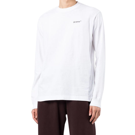 Off-white Caravag Arrow Skate L/s Tee Mens Style : Omab064c99jer00 hover image