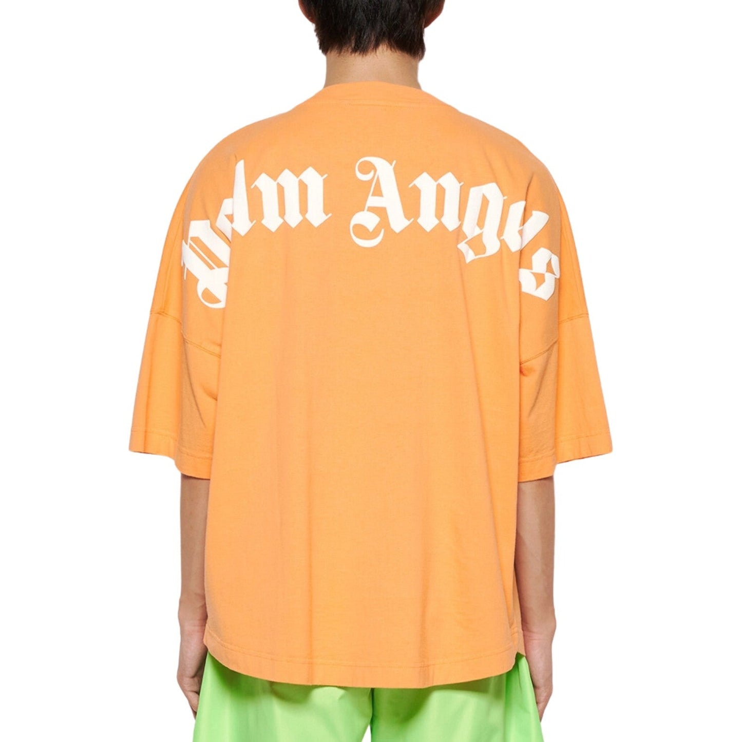 Palm Angels Classics Logo Over Tee Mens Style : Pmaa002c99jer00
