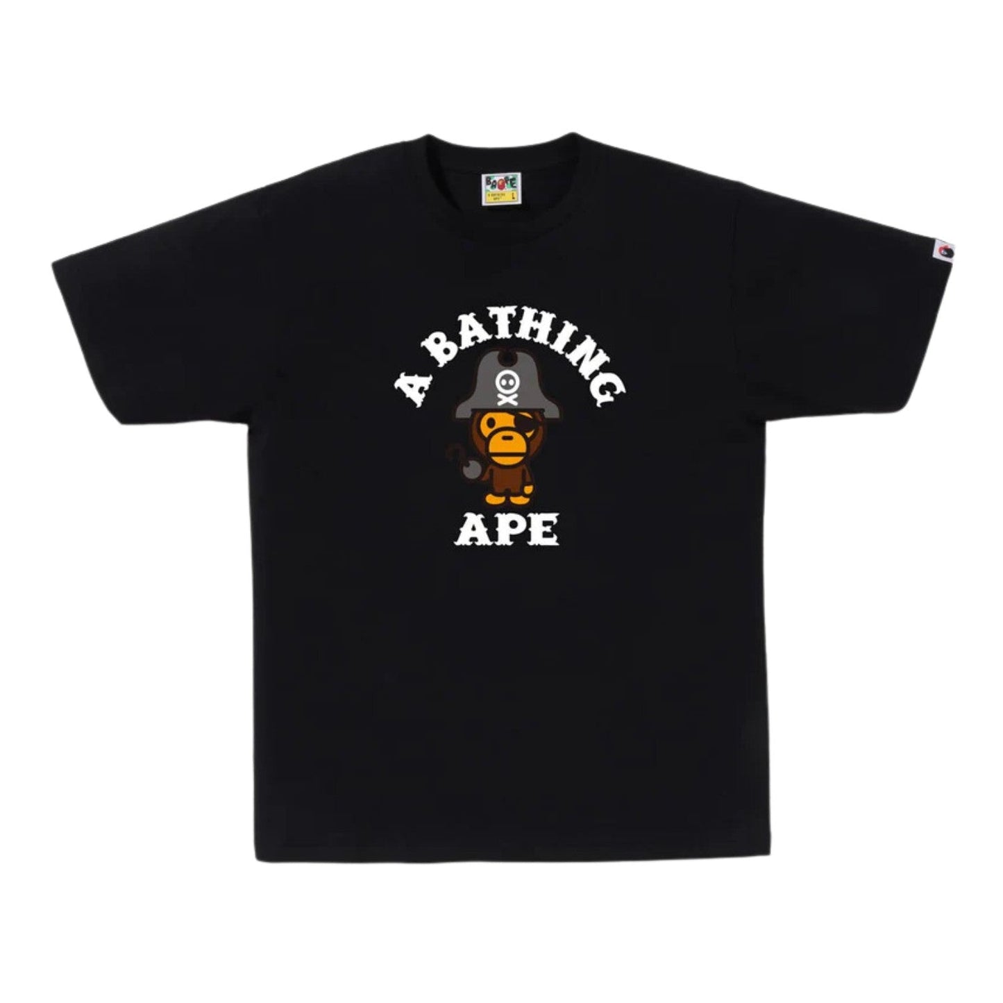 Bape A Bathing Ape Pirate Nagano Exclusive T-shirts Mens Style : 4j20110006