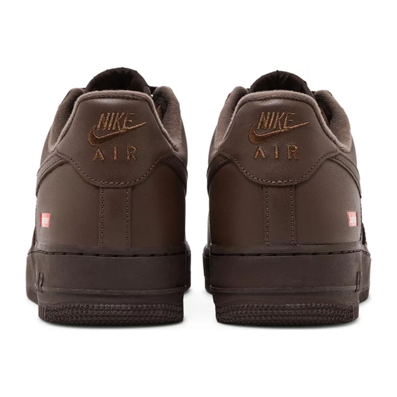 Nike nike huarache black yellow suede sandals, Supreme Box Logo- Baroque Brown