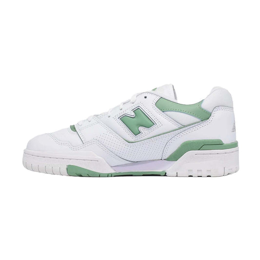 New Balance 550, White Mint Green hover image