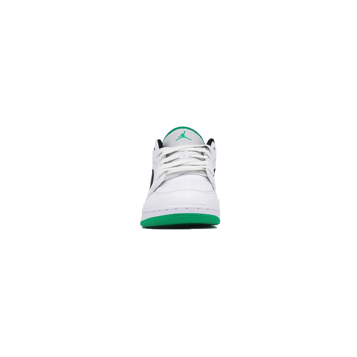 Air Jordan 1 Low (GS), White Lucky Green