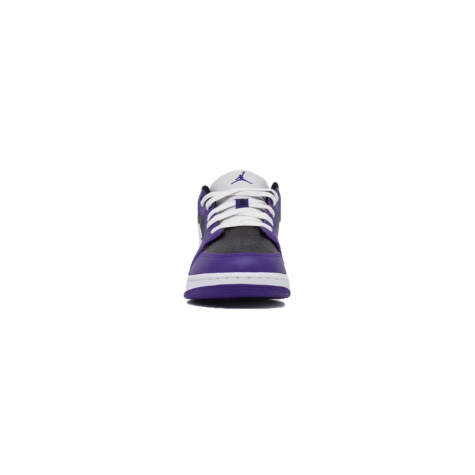 Air Jordan 1 Low (GS), Black Court Purple