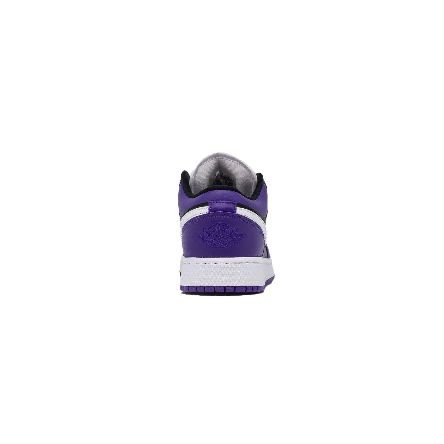 Air Jordan 1 Low (GS), Black Court Purple