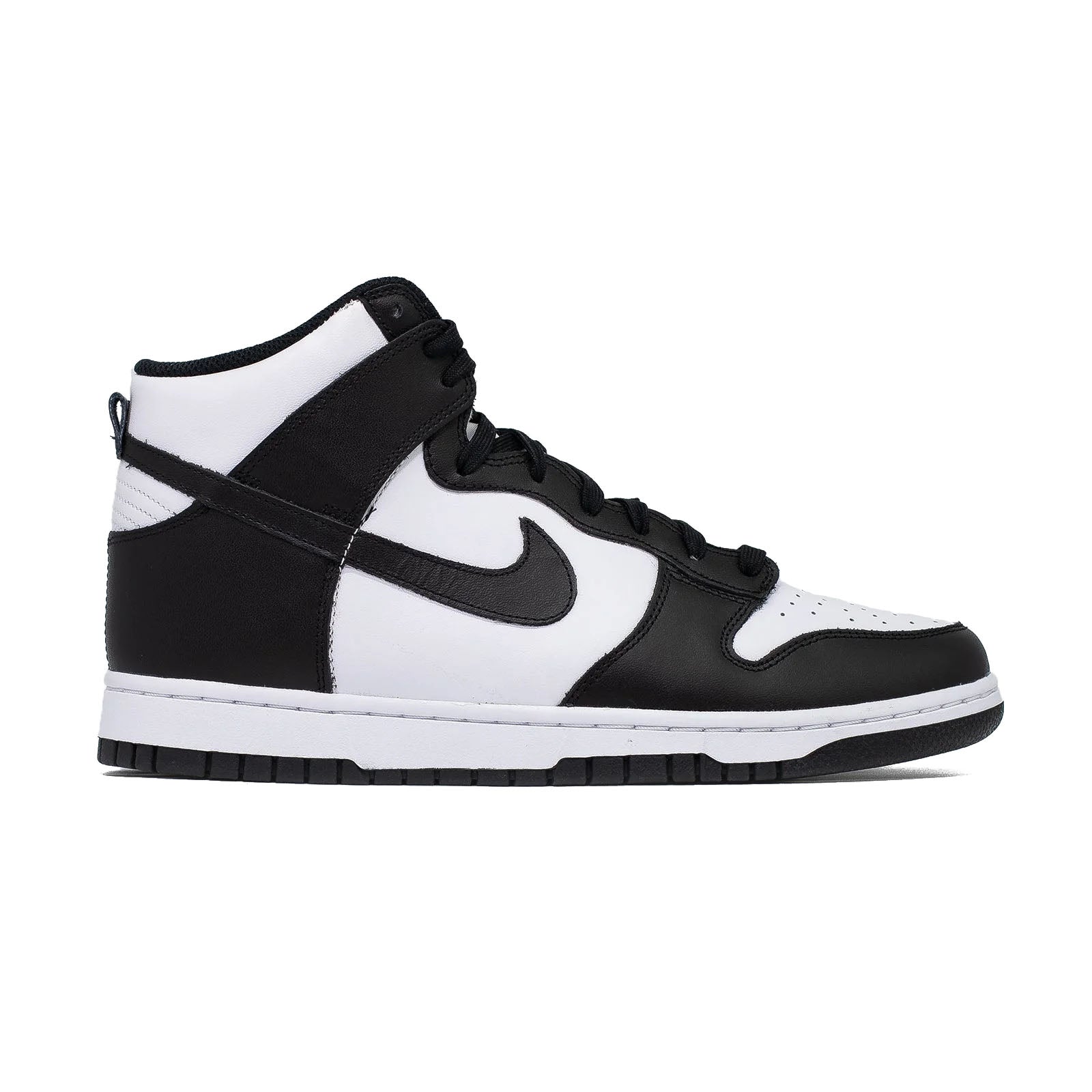 Nike embroidered dunk High (GS), Black White (2021)