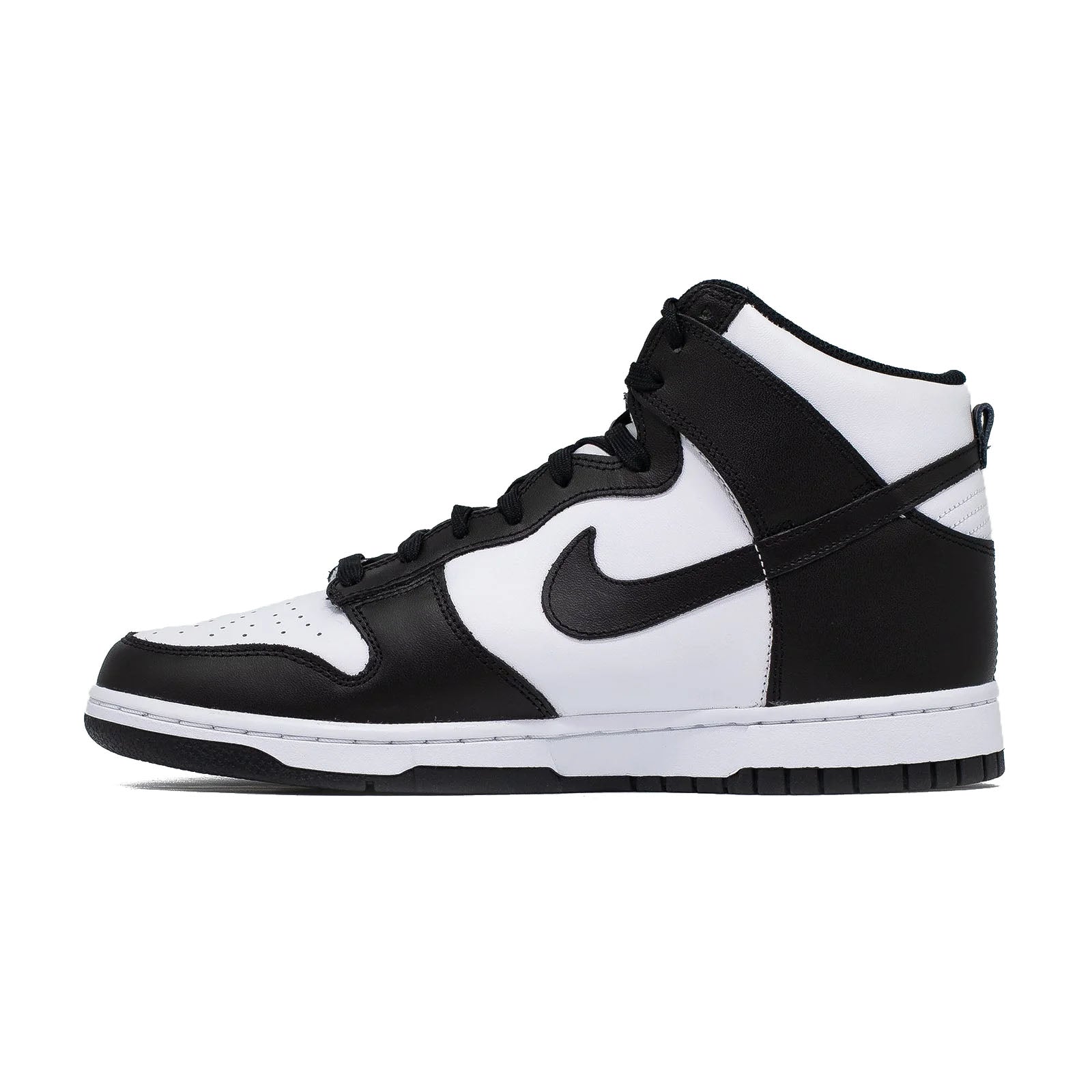 Nike embroidered dunk High (GS), Black White (2021)