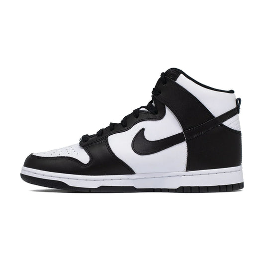 Nike Dunk High (GS), Black White (2021) hover image