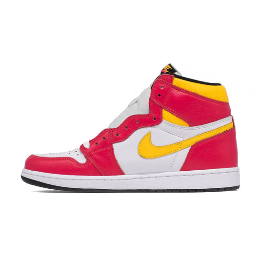 Air Jordan 1 High, Light Fusion Red hover image