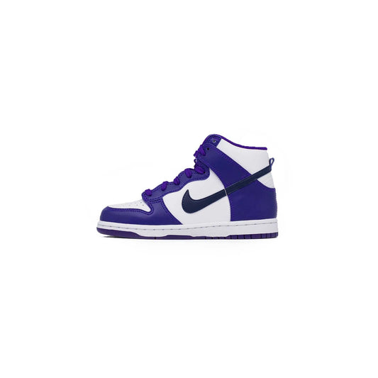 Nike Dunk High (PS), Electro Purple Midnight Navy hover image