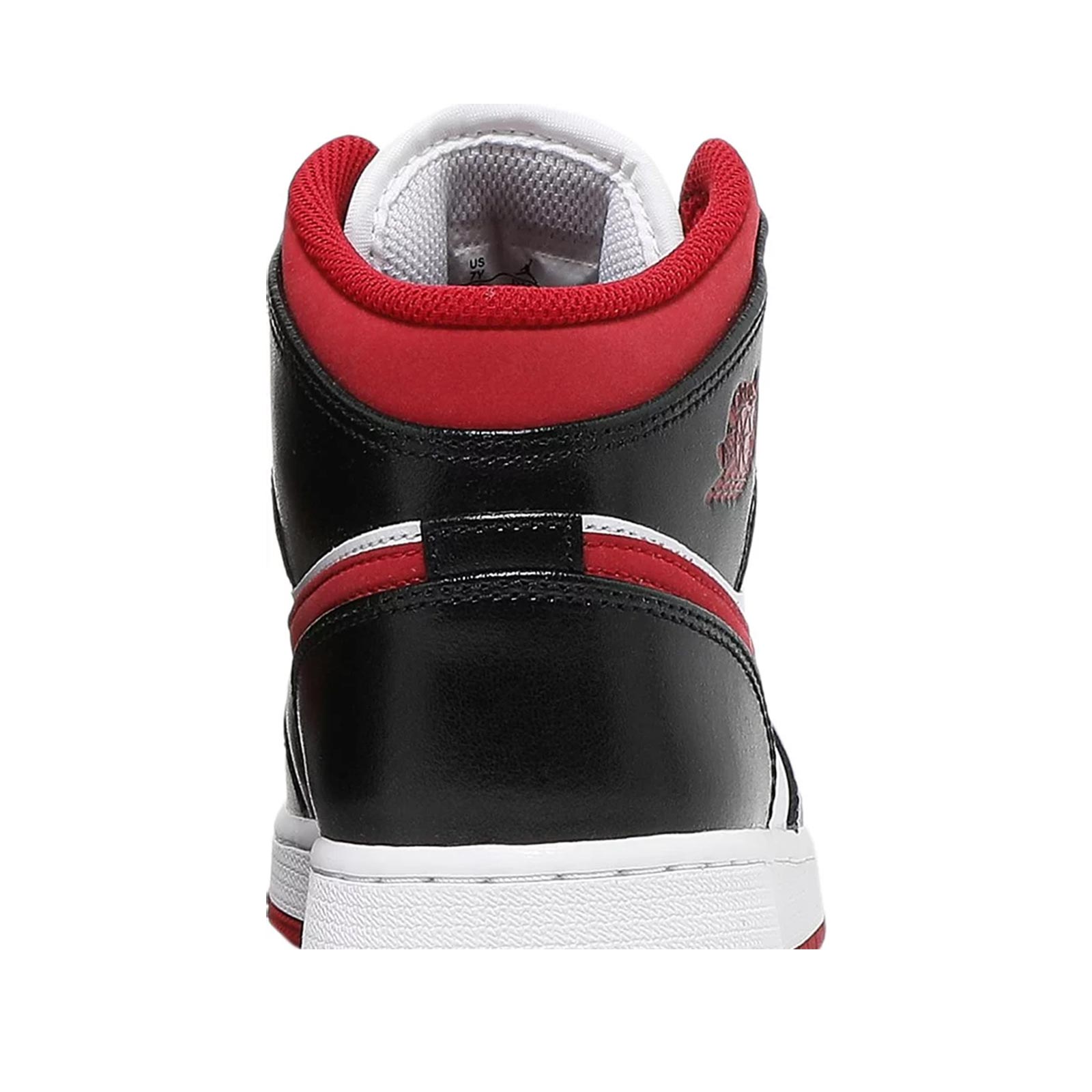 Air Jordan 1 Mid (GS), Gym Red Black Toe