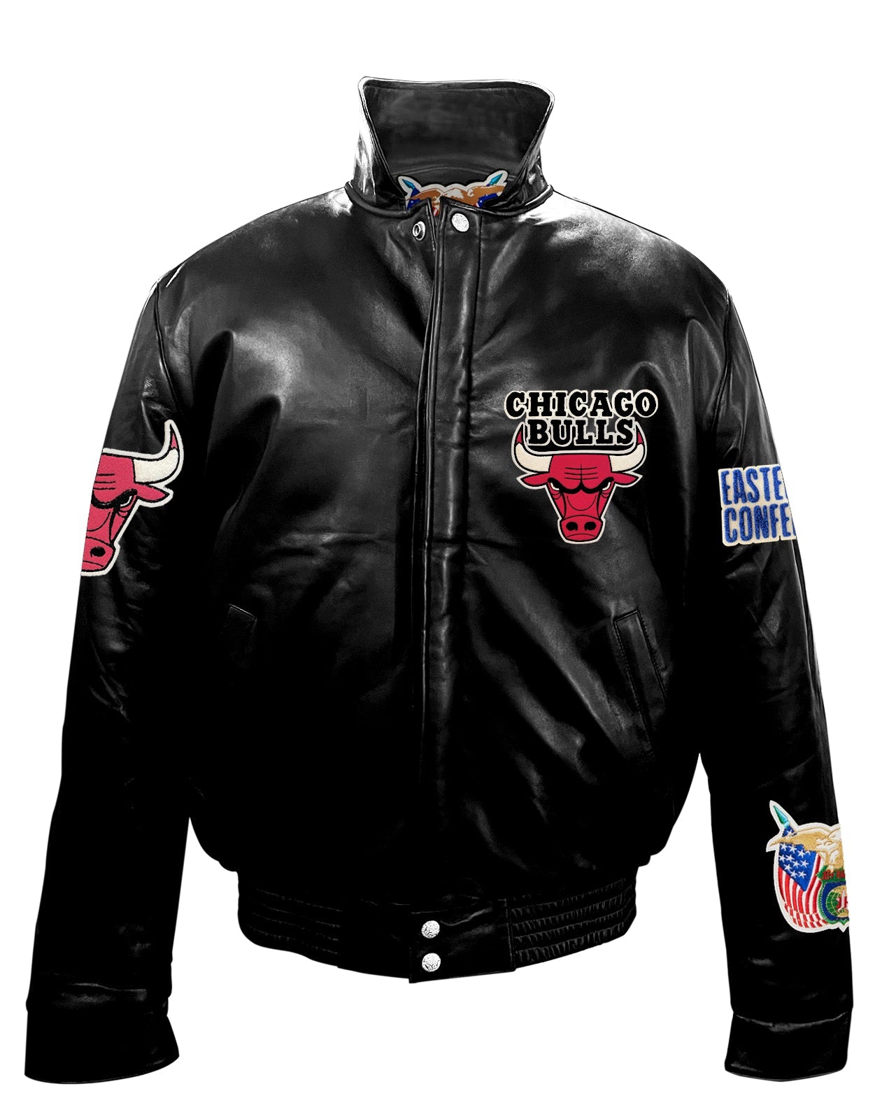 Bulls leather jacket sale