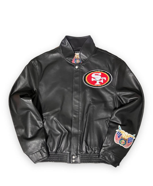 SAN FRANCISCO 49ERS FULL LEATHER JACKET