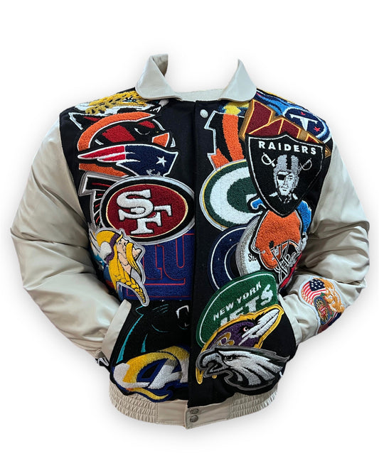 NFL SUPER MEGA PATCH WOOL & LEATHER Multiple Colors hover image