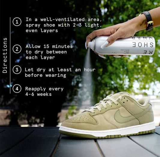 SHOE WATER + STAIN REPELLENT hover image