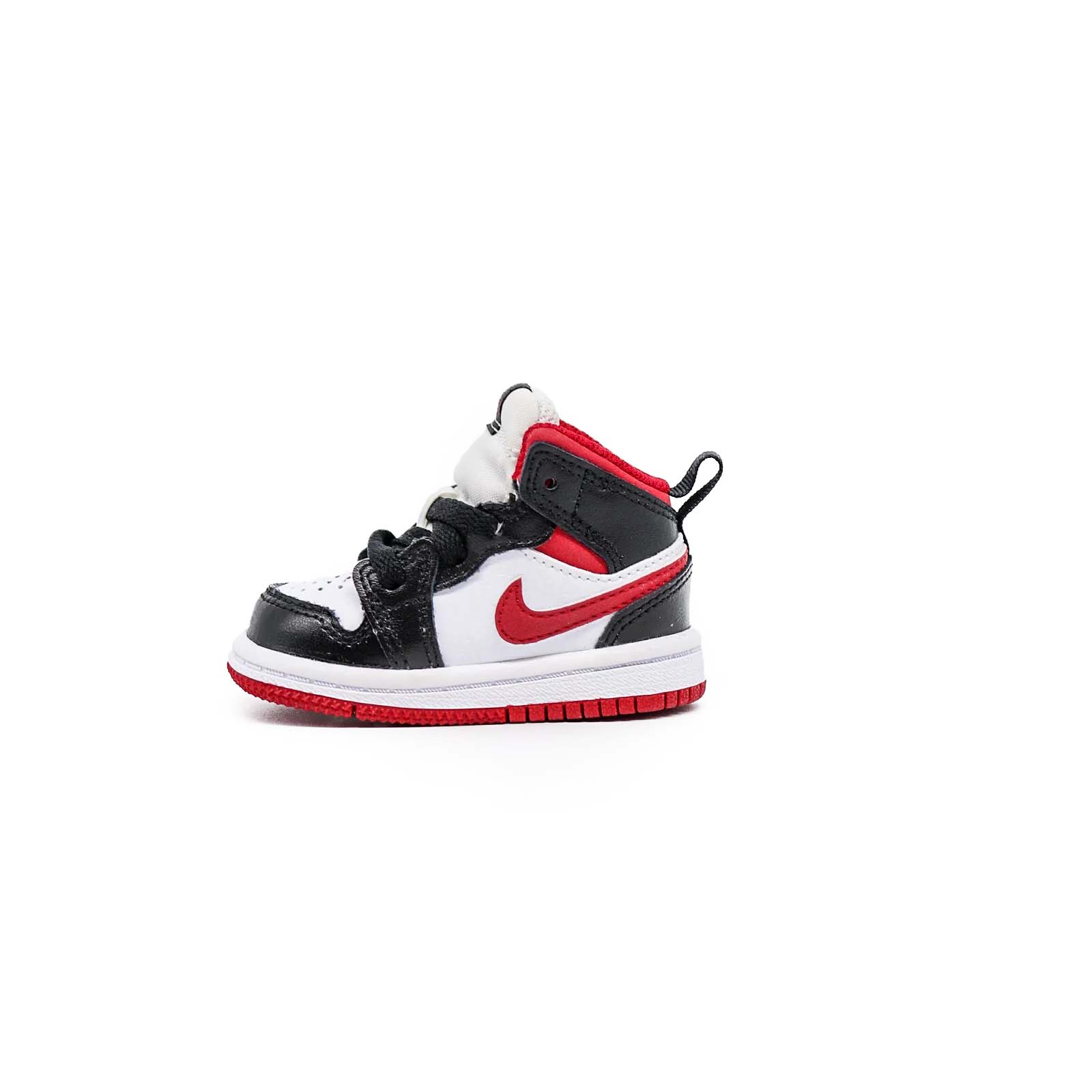 Air Jordan 1 Mid (TD), Black Gym Red