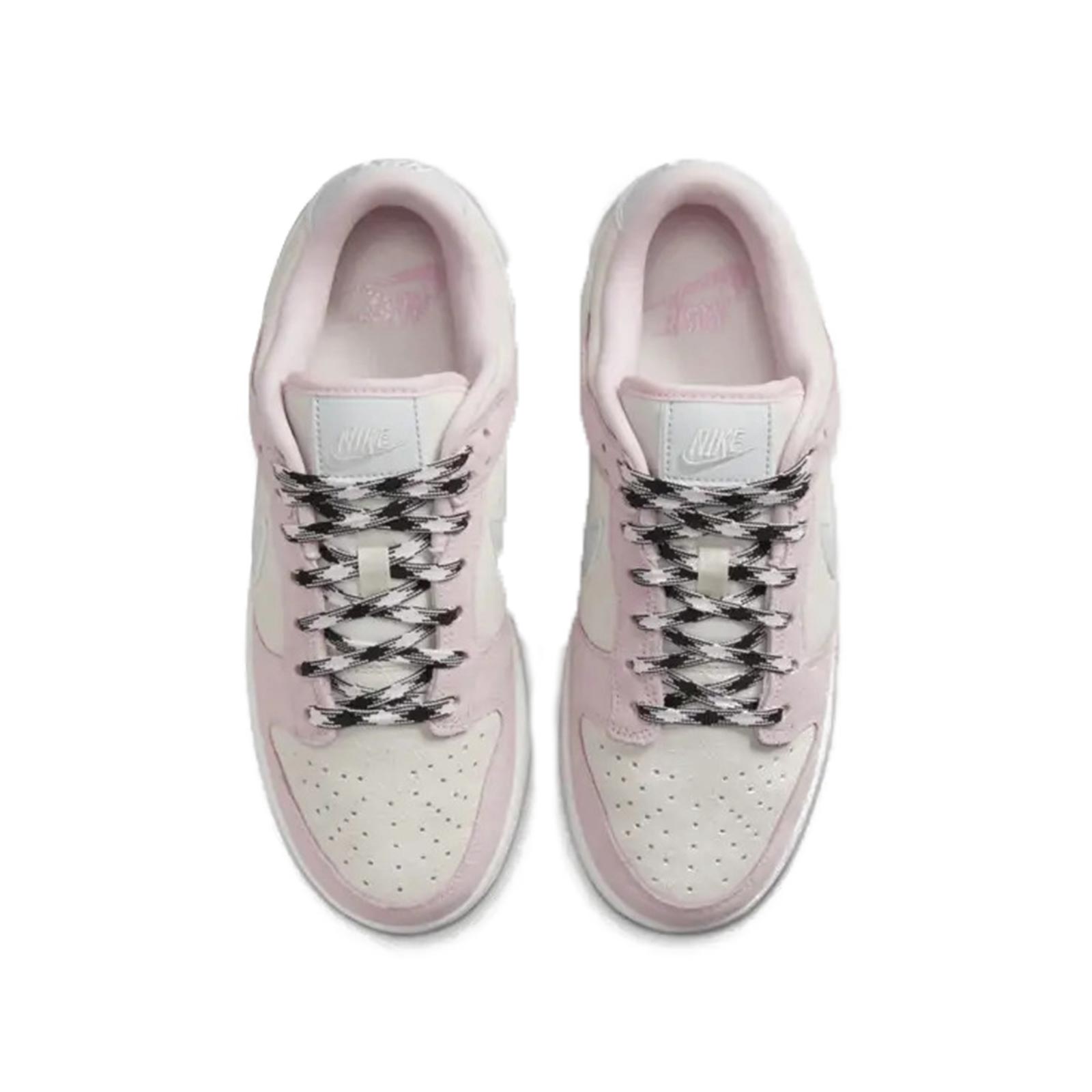 Women's anthracite nike Dunk Low, LX Pink Foam
