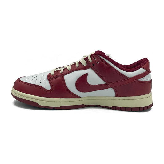 Women's Nike Dunk Low, Premium Vintage Red hover image