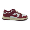 womens nike dunk low premium vintage red small