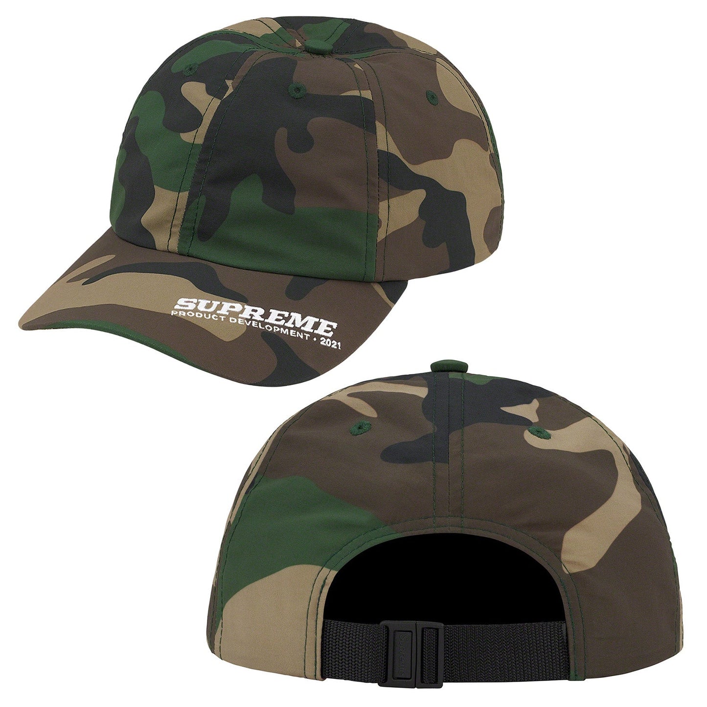 Supreme Visor Logo 6-panel Cap Unisex Style : Ss21h137