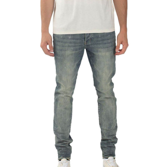 Purple-brand Slim Fit Jeans-low Rise With Slim Leg Mens Style : P001-lis hover image