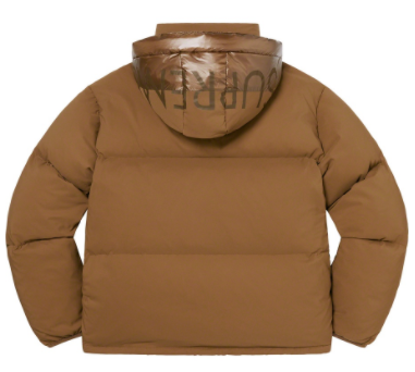 Supreme Featherweight Down Jacket Brown